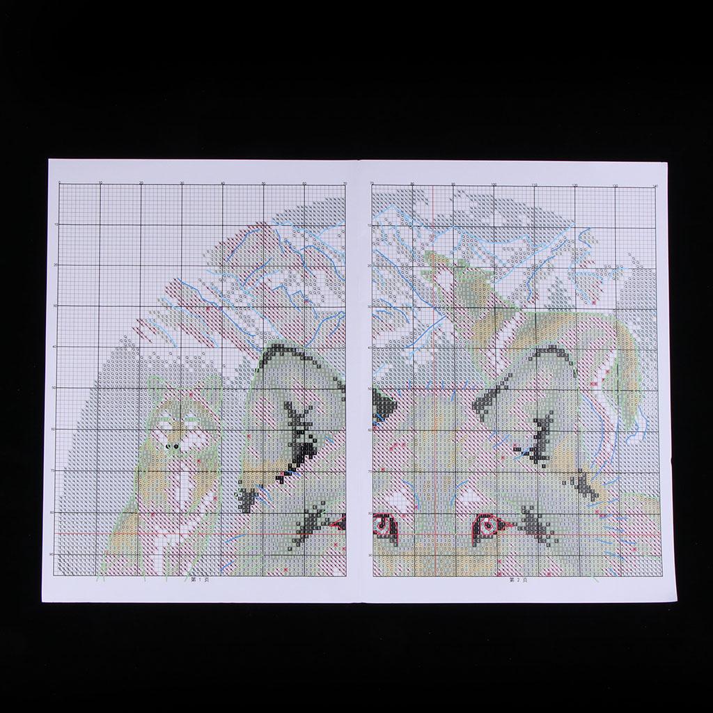 Cross Stitch Stamped Kits Beginners - Zestawy do haftowania krzyżykowego z nadrukowanym