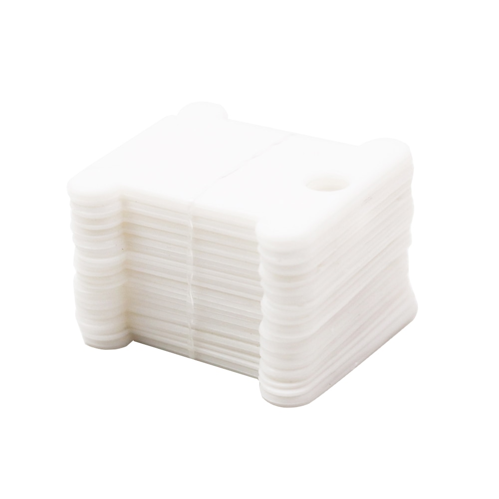 Cotton Embroidery Thread Skeins - 30 sztuk plastikowe szpulki nici do