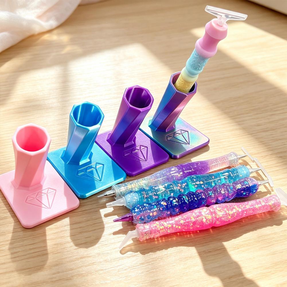 Painting Supplies - Stojak na długopisy do dotowania, drukowany