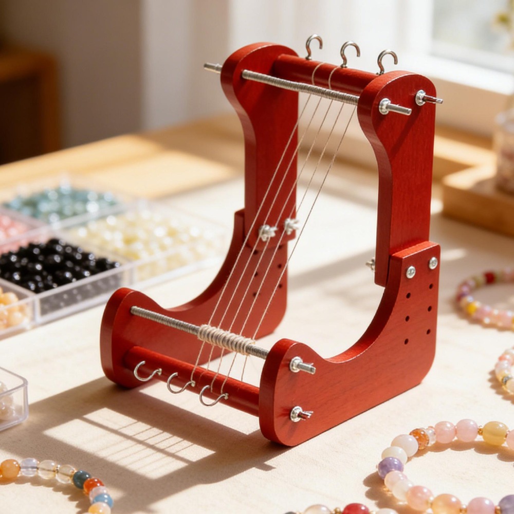 Craft Tools - Drewniany zestaw do nawlekania koralików z