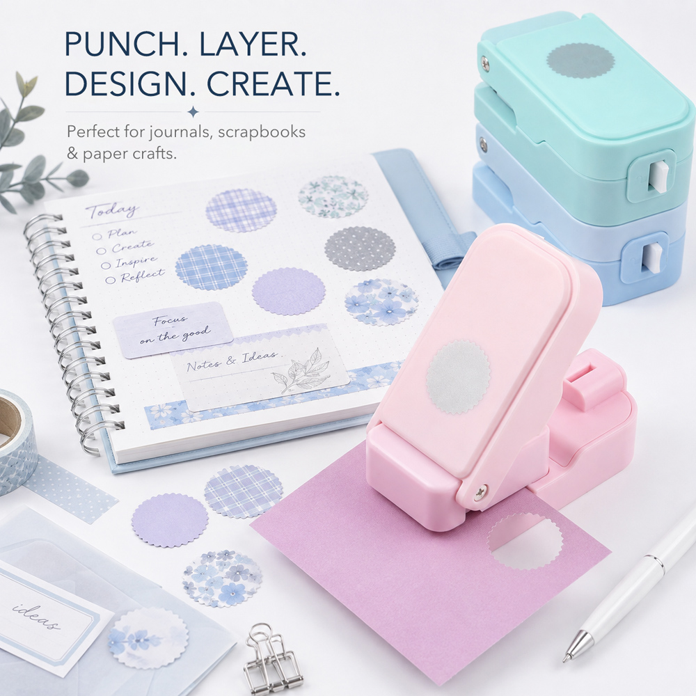 Scrapbooking - Wykrawacz do papieru w kształcie okręgu