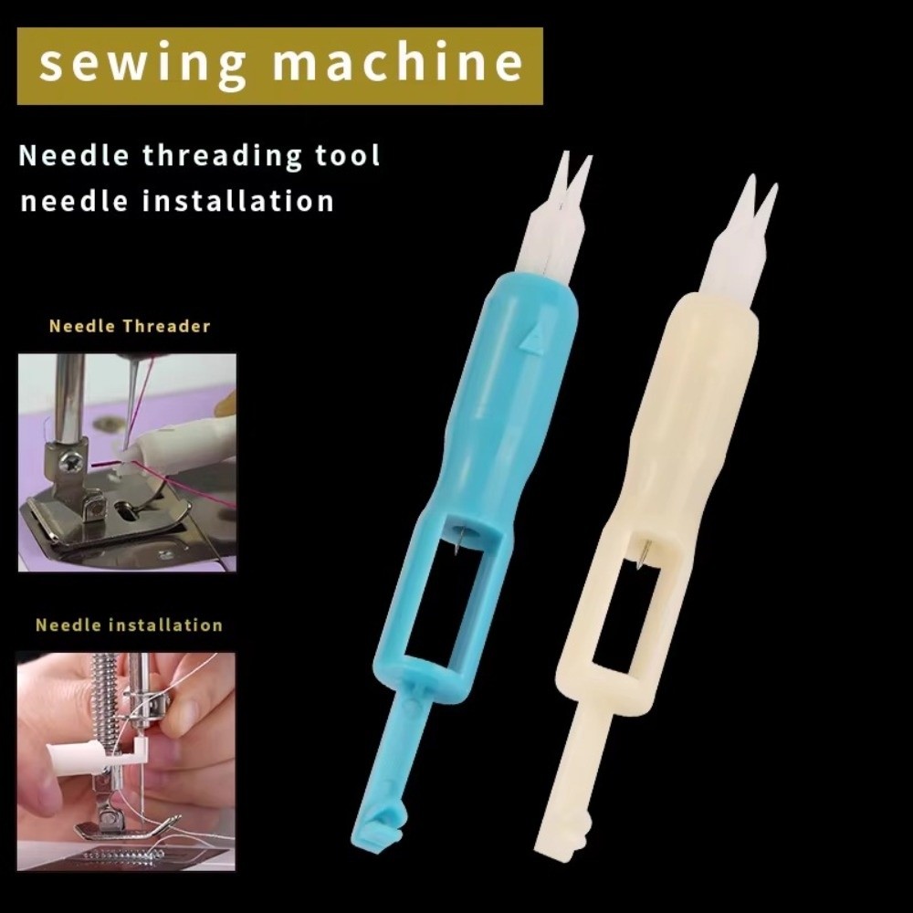 Cotton Embroidery Thread Skeins - 1/2 szt. Automatyczny nawlekacz igieł z