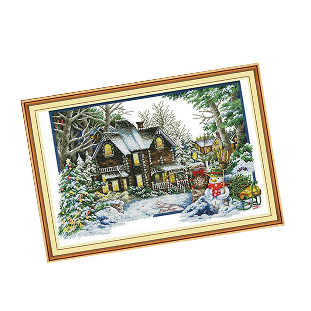 Cross Stitch Stamped Kits Beginners - Zestaw do haftu krzyżykowego z nadrukowanym