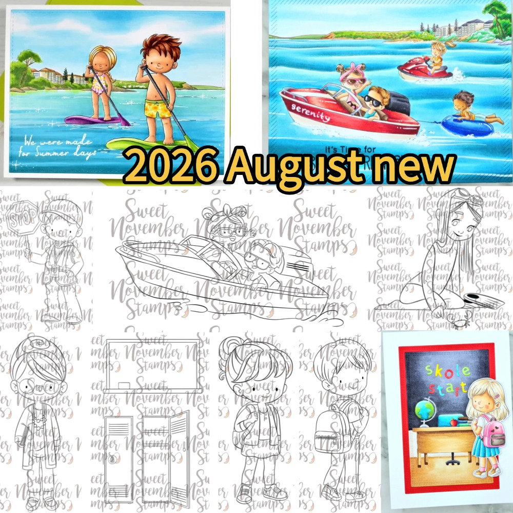 Clear Silicone Stamps For Card Making - 2026 Maj nowe silikonowe stemple z