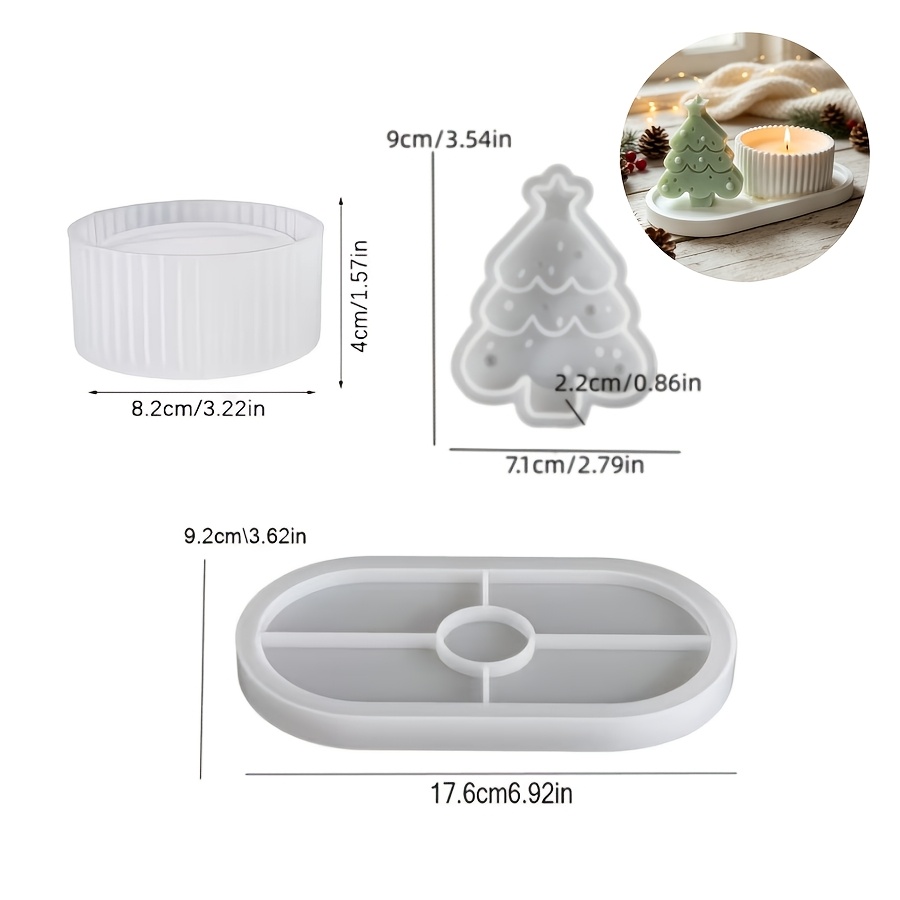 3-częściowy zestaw form siliko – Silicone Epoxy Resin Molds Set recenzja i cena
