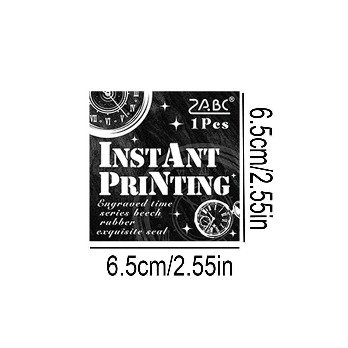 Drewniany stempel z motywem ze – Scrapbooking recenzja i cena
