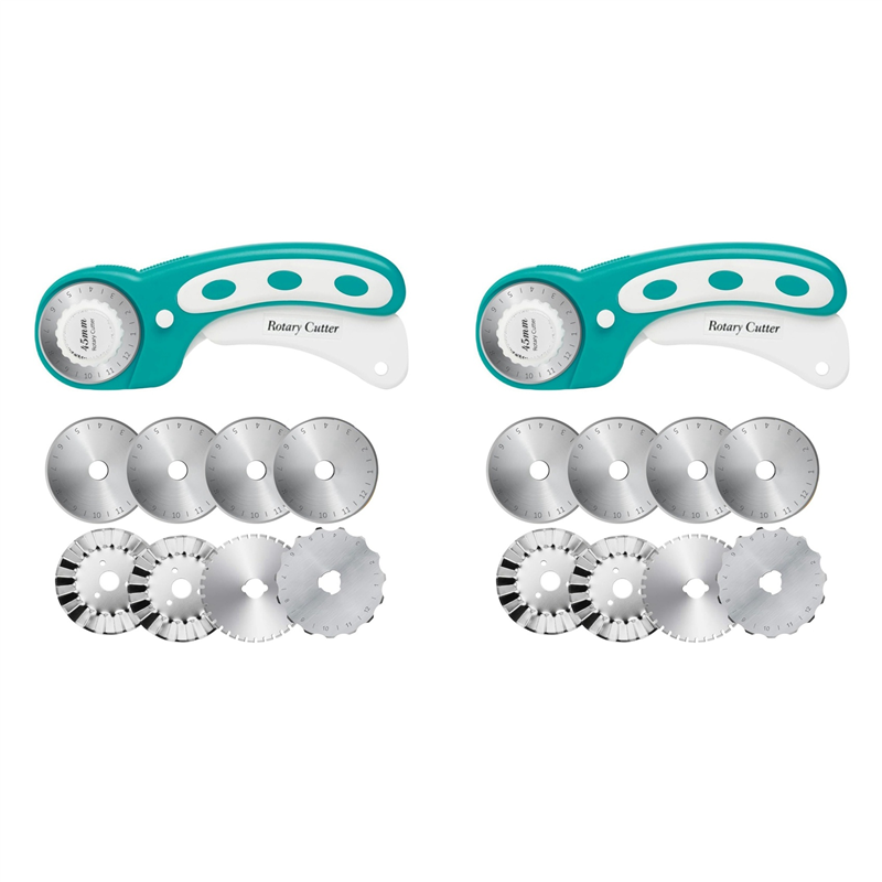【TYLKO DZIŚ!】2 szt. Noży do ci – Rotary Cutter For Fabric 45Mm recenzja i cena