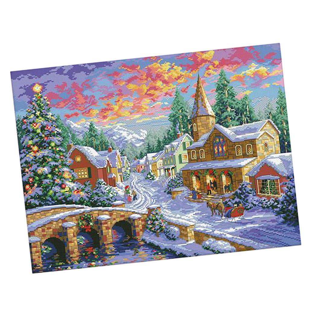 Zestaw do haftowania DIY, haft – Cross Stitch Stamped Kits Beginners recenzja i cena