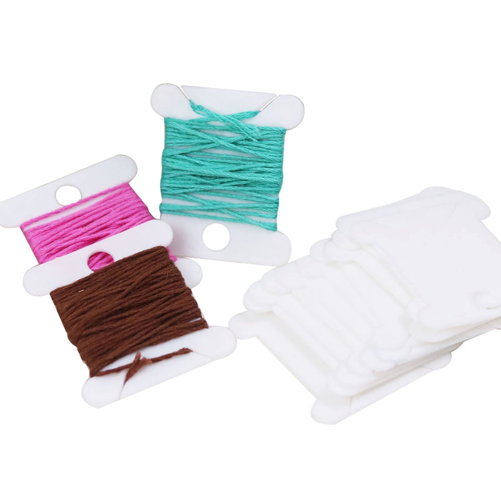 30 sztuk plastikowe szpulki ni – Cotton Embroidery Thread Skeins recenzja i cena