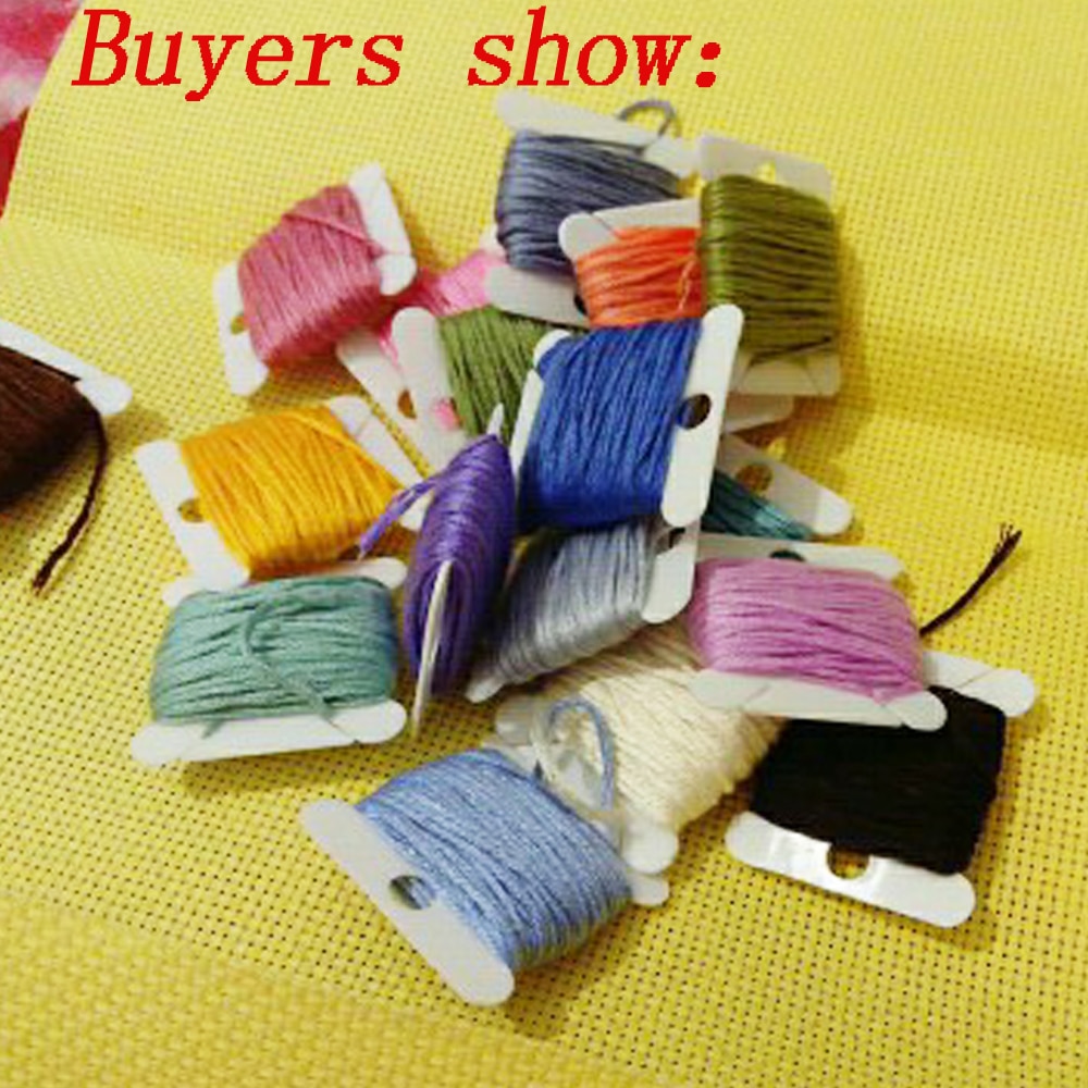 30 sztuk plastikowe szpulki ni – Cotton Embroidery Thread Skeins recenzja i cena