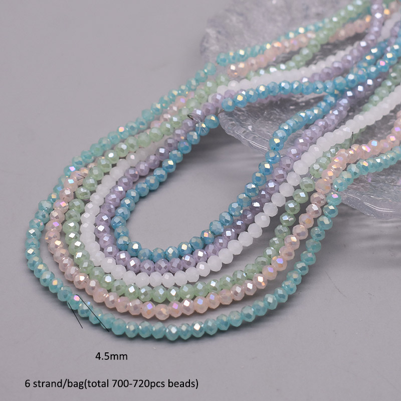Skema kolorów 6 nici/worek 4mm – Glass Seed Beads 2Mm Jewelry Making recenzja i cena