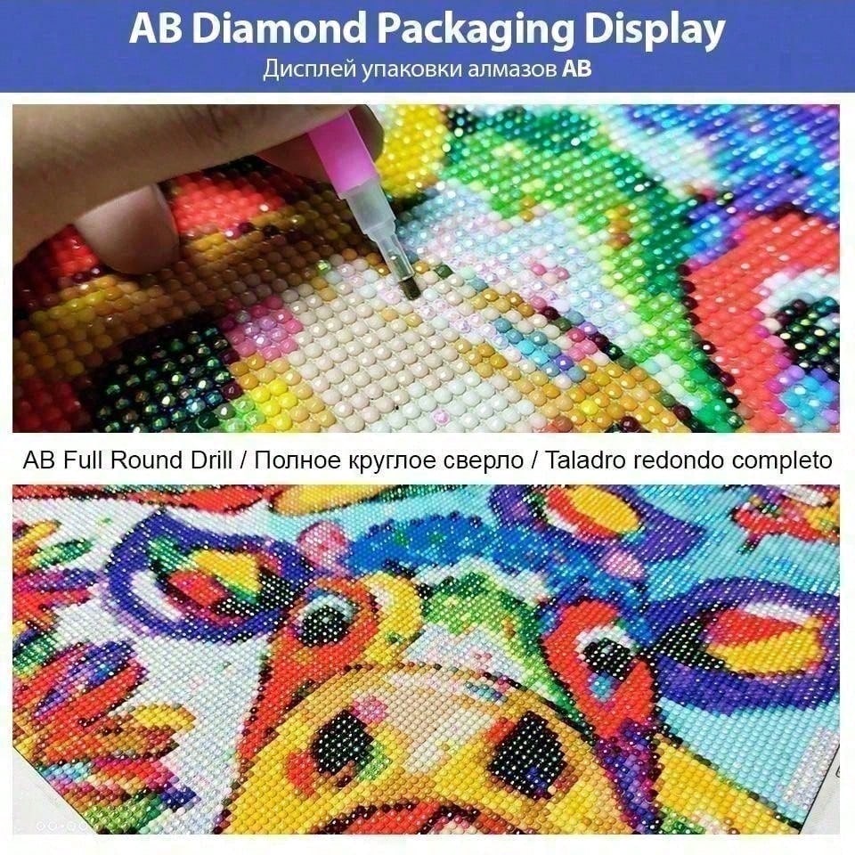1 sztuka - Potdemiel-5D-DIY -  – 5D Diamond Painting Kit Full Drill recenzja i cena