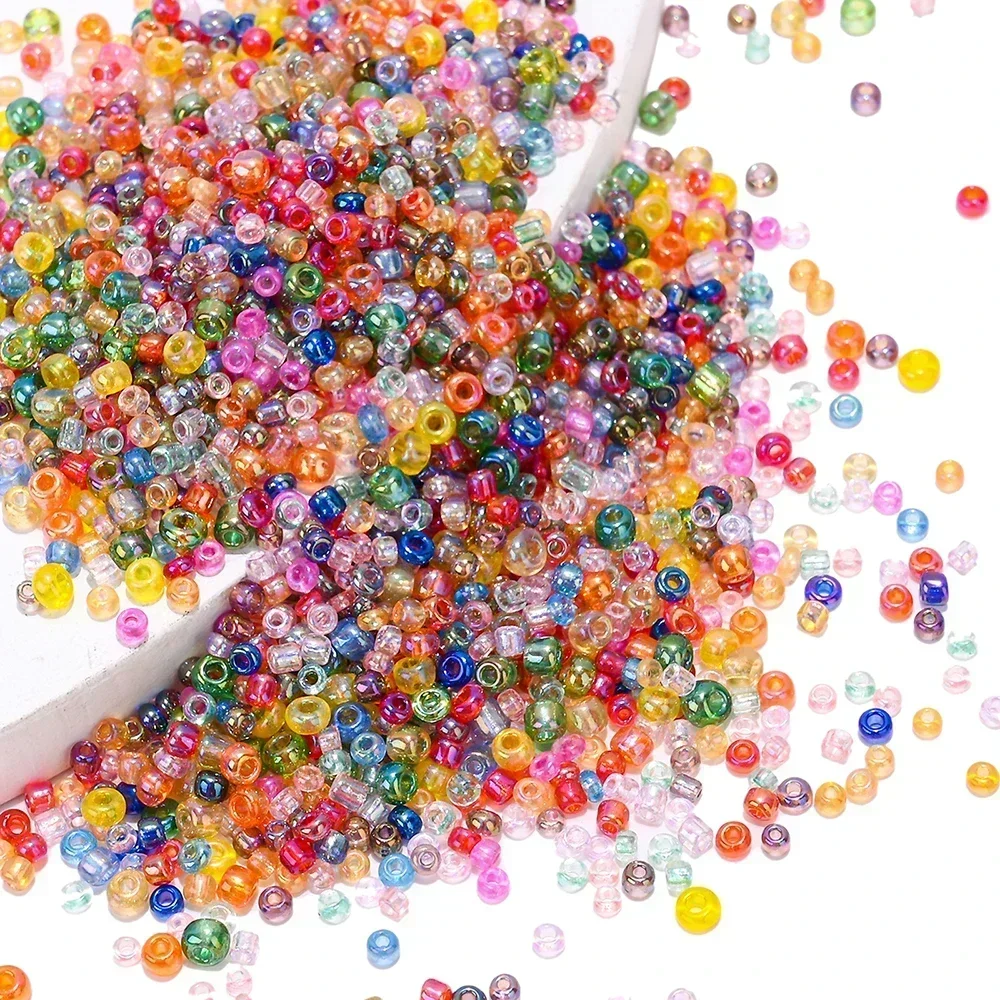 10g 2mm 3mm 4mm AB Kolor czesk – Glass Seed Beads 2Mm Jewelry Making recenzja i cena
