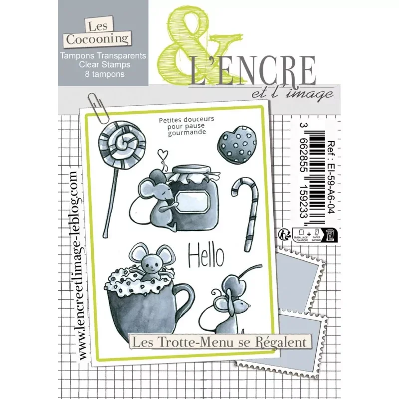 Francuskie stemple, przezroczy – Clear Silicone Stamps For Card Making recenzja i cena