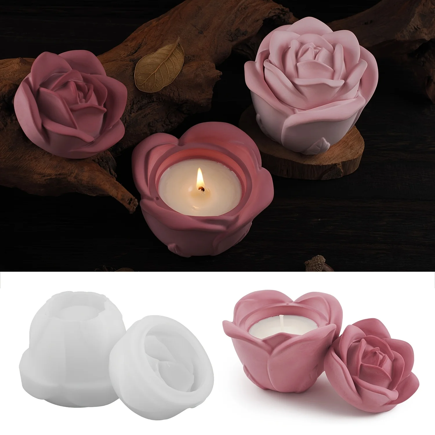 2-częściowy zestaw silikonowyc – Silicone Epoxy Resin Molds Set recenzja i cena