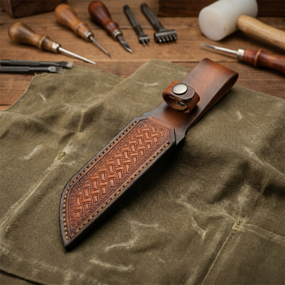 Brązowa, ręcznie tłoczona skór – Craft Tools recenzja i cena