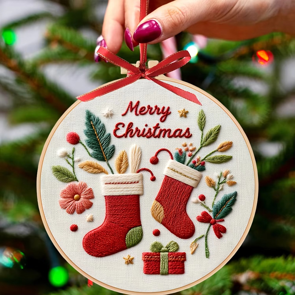3 SZT. Zestaw DIY do haftowani – Cross Stitch Stamped Kits Beginners recenzja i cena