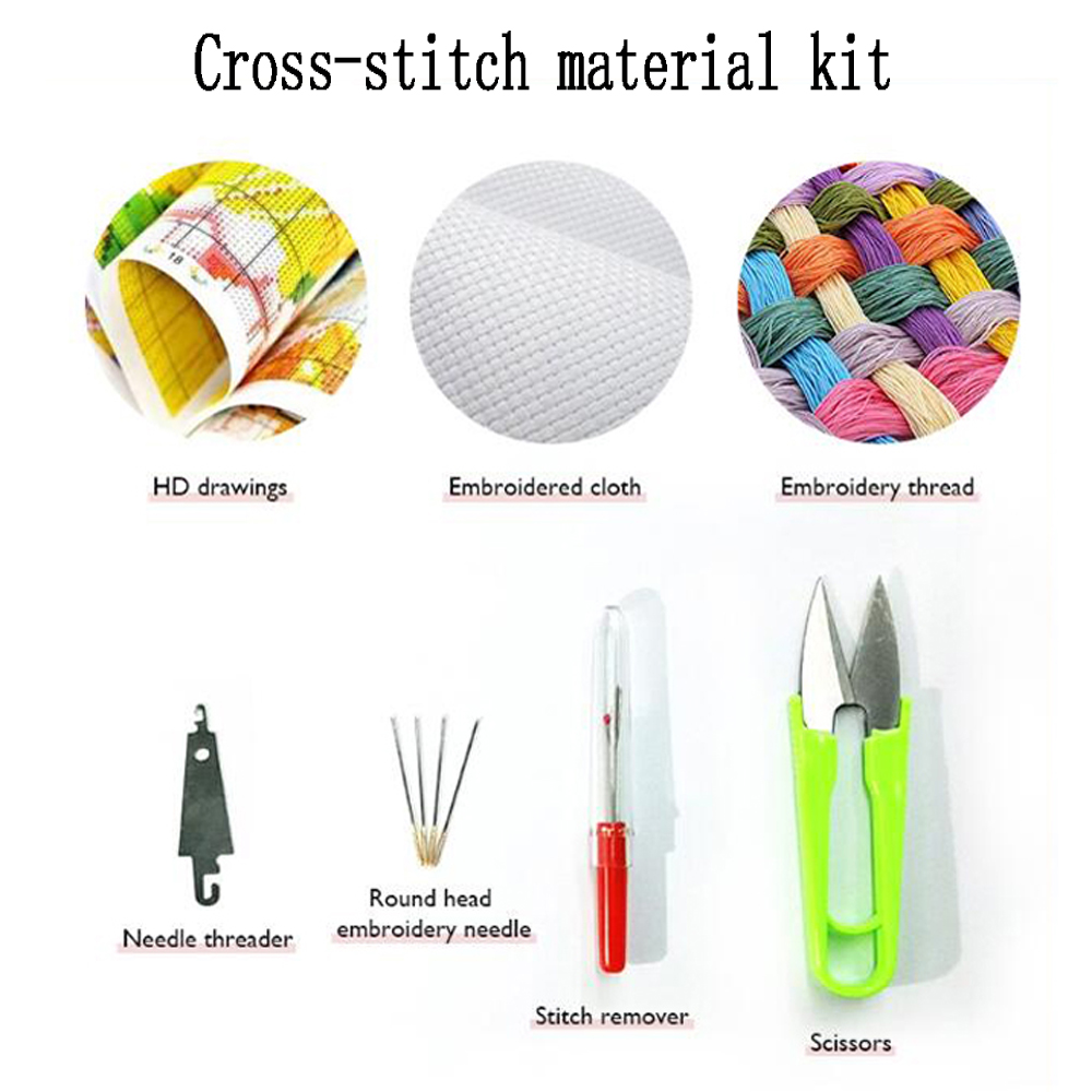 Haft krzyżykowy leśny dom z ko – Cotton Embroidery Thread Skeins recenzja i cena