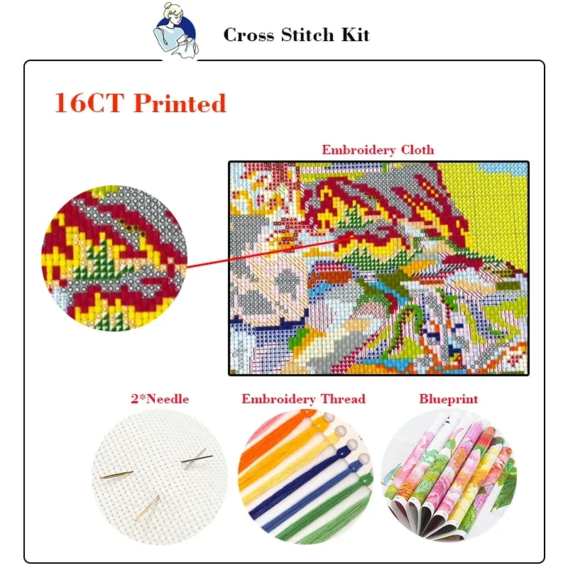 Joy Sunday Zestaw do haftu krz – Cotton Embroidery Thread Skeins recenzja i cena